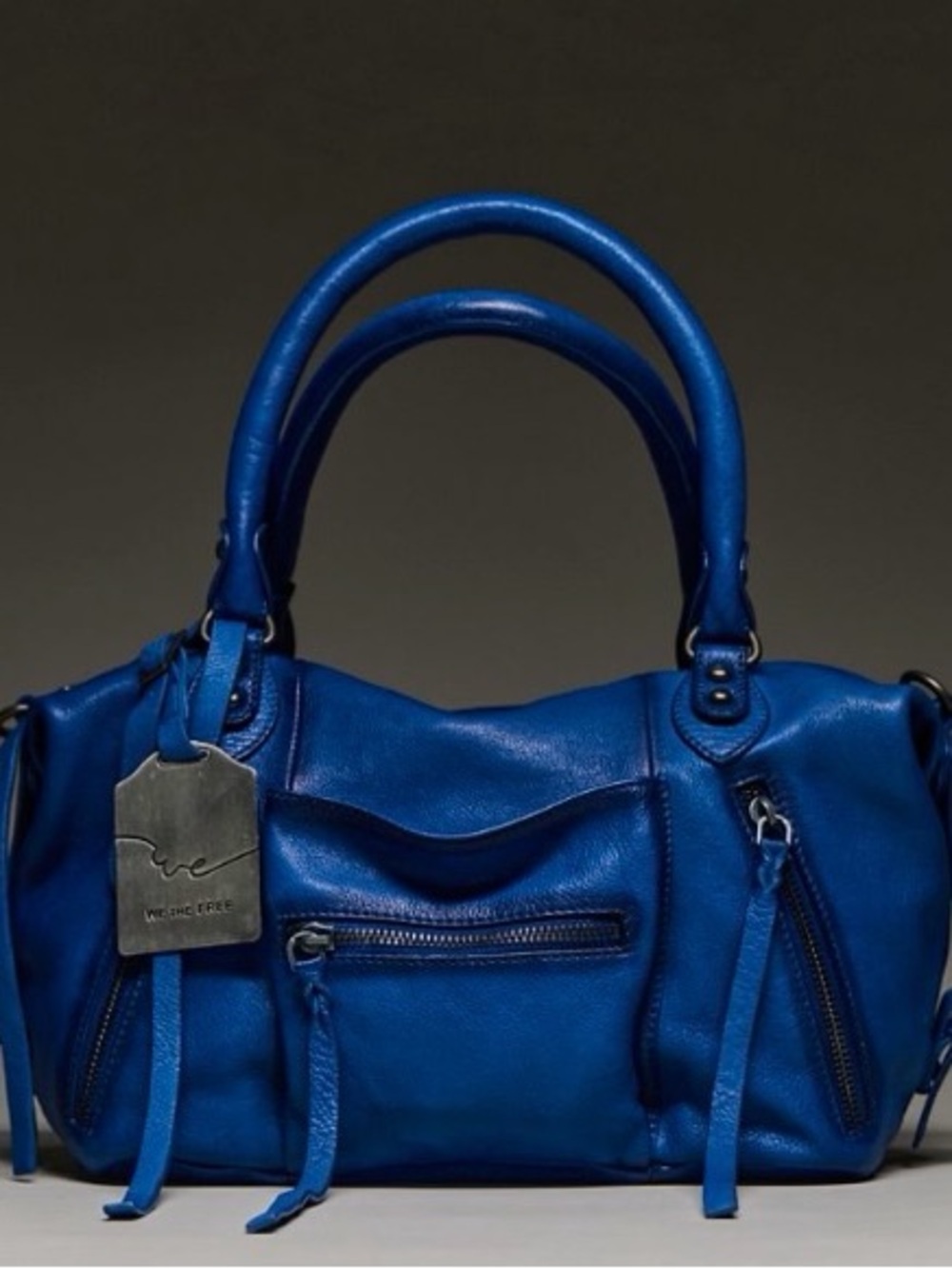 Sold Out! We The Free Sapphire Blue Baby Emerson Tote Bag